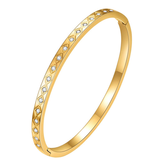 Alina Gold Bangle