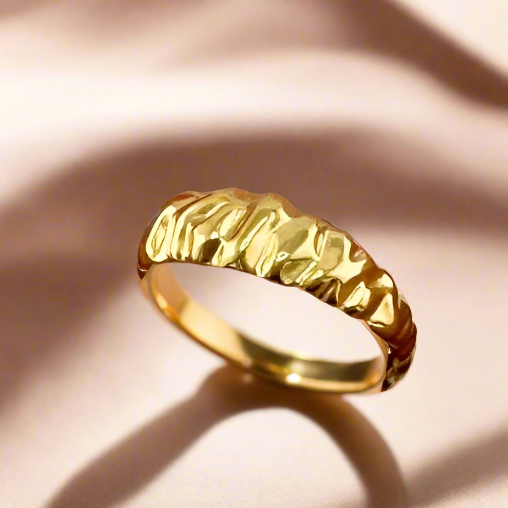 Gaia Gold Ring