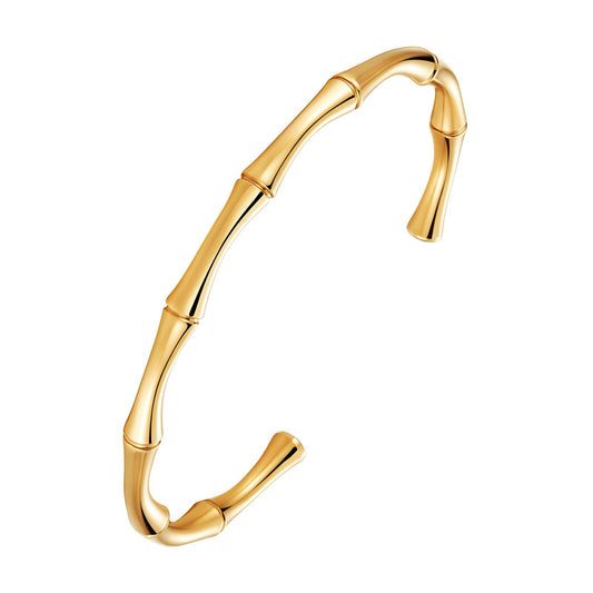 Bamboo Gold Bangle