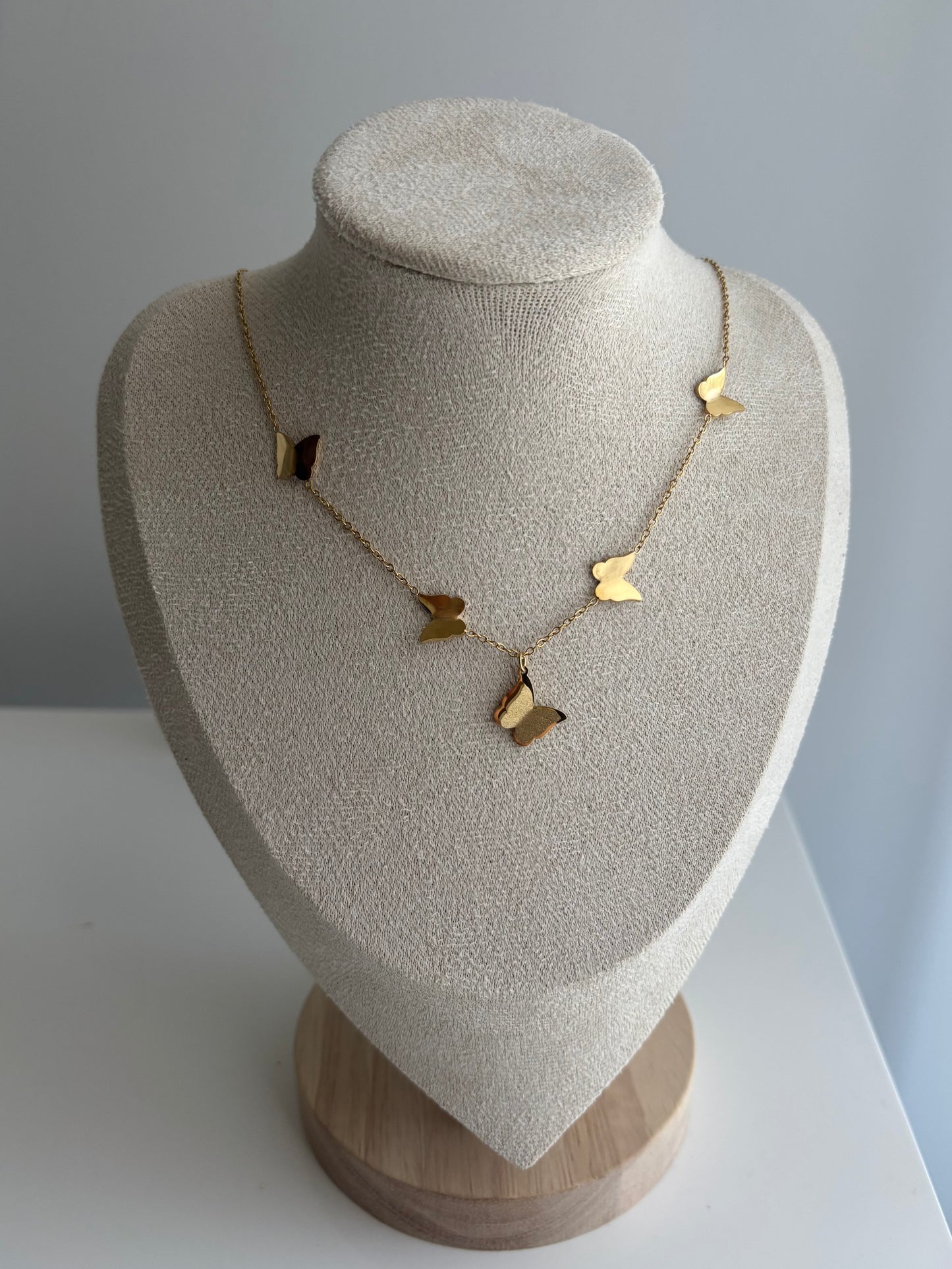 Butterfly Casa Gold Necklace