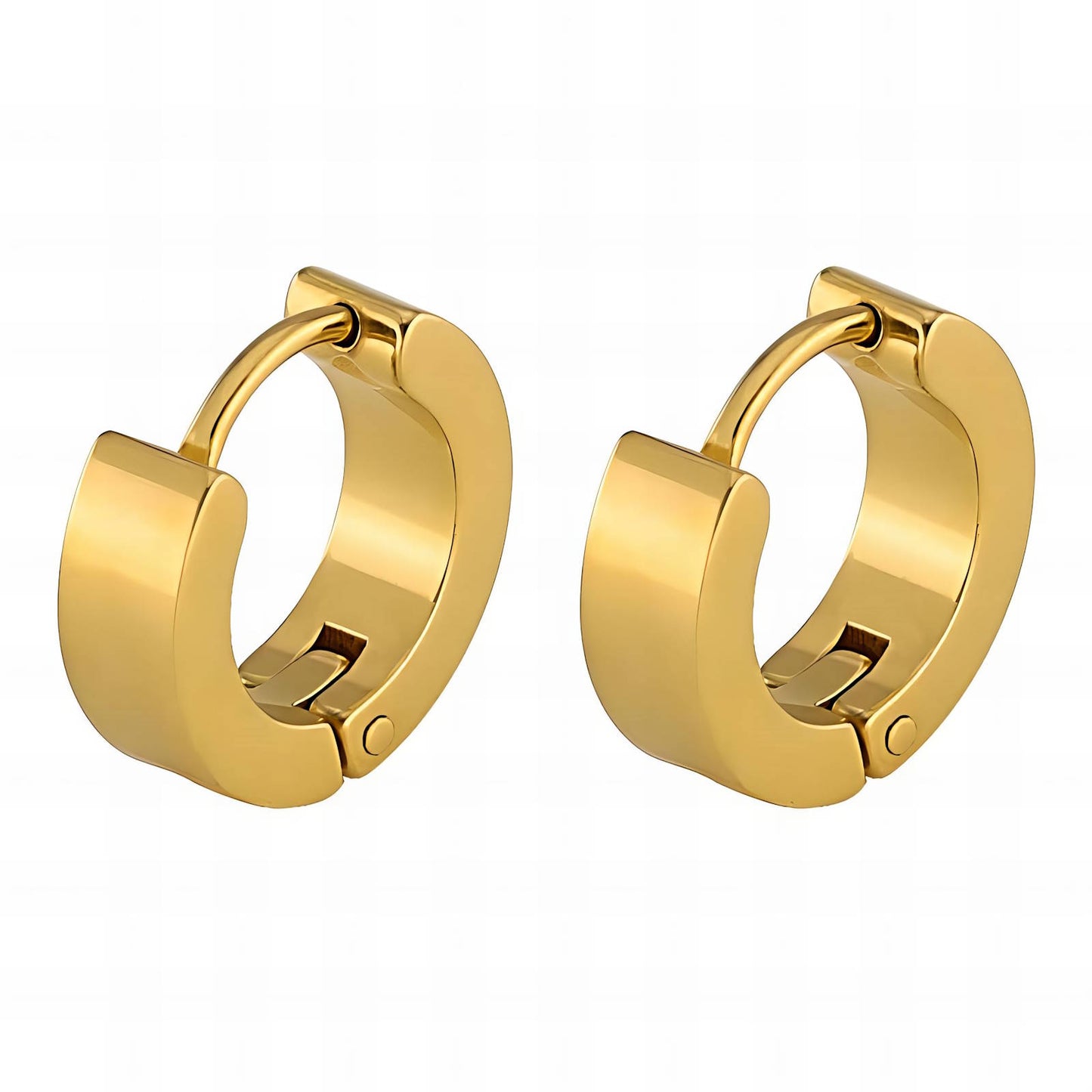 Huggie Gold Hoops