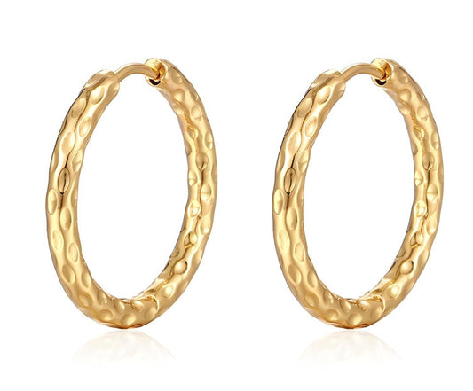 Lovely Gold Hoops