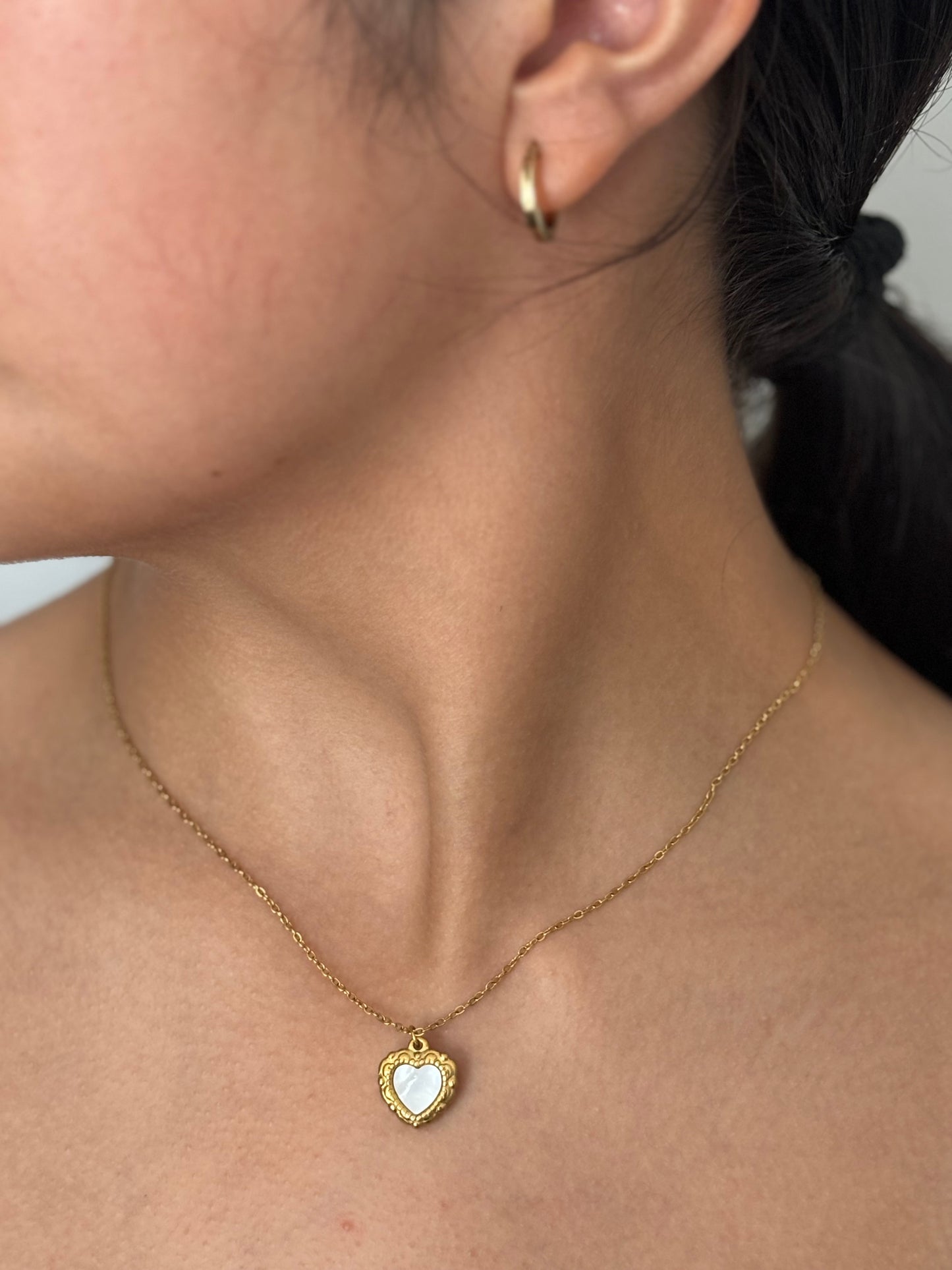 Heart Gold Necklace