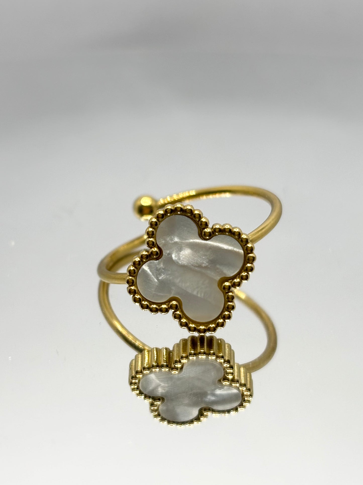 White clover ring