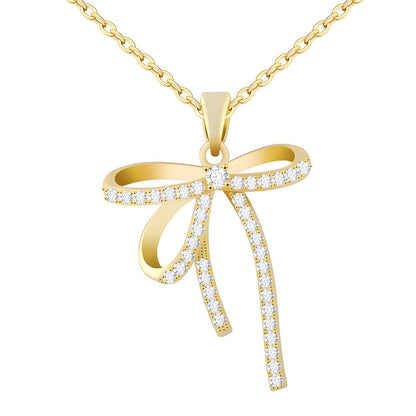 Bow Tie Necklace & Pendant