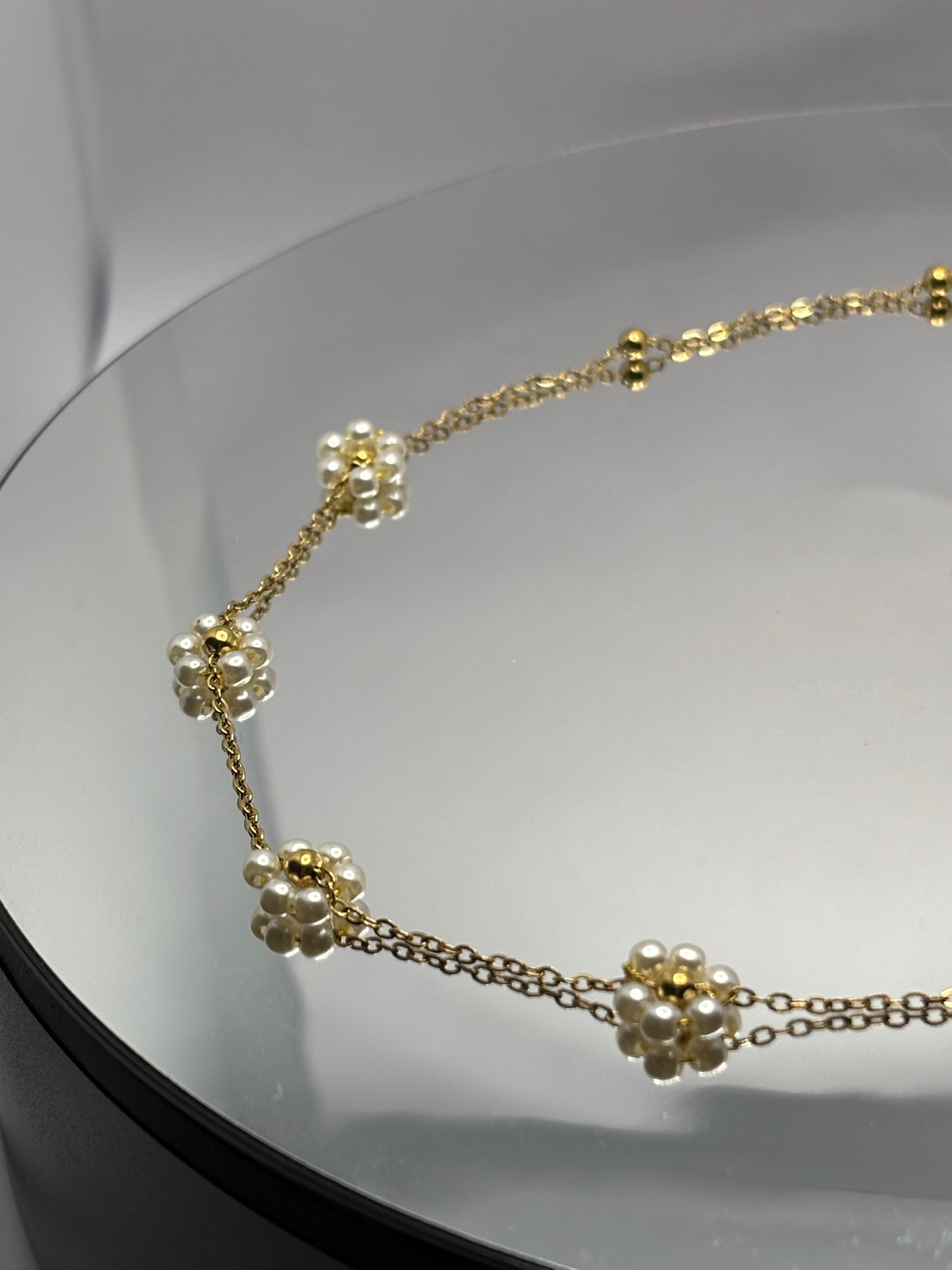 Daisy Gold Necklace