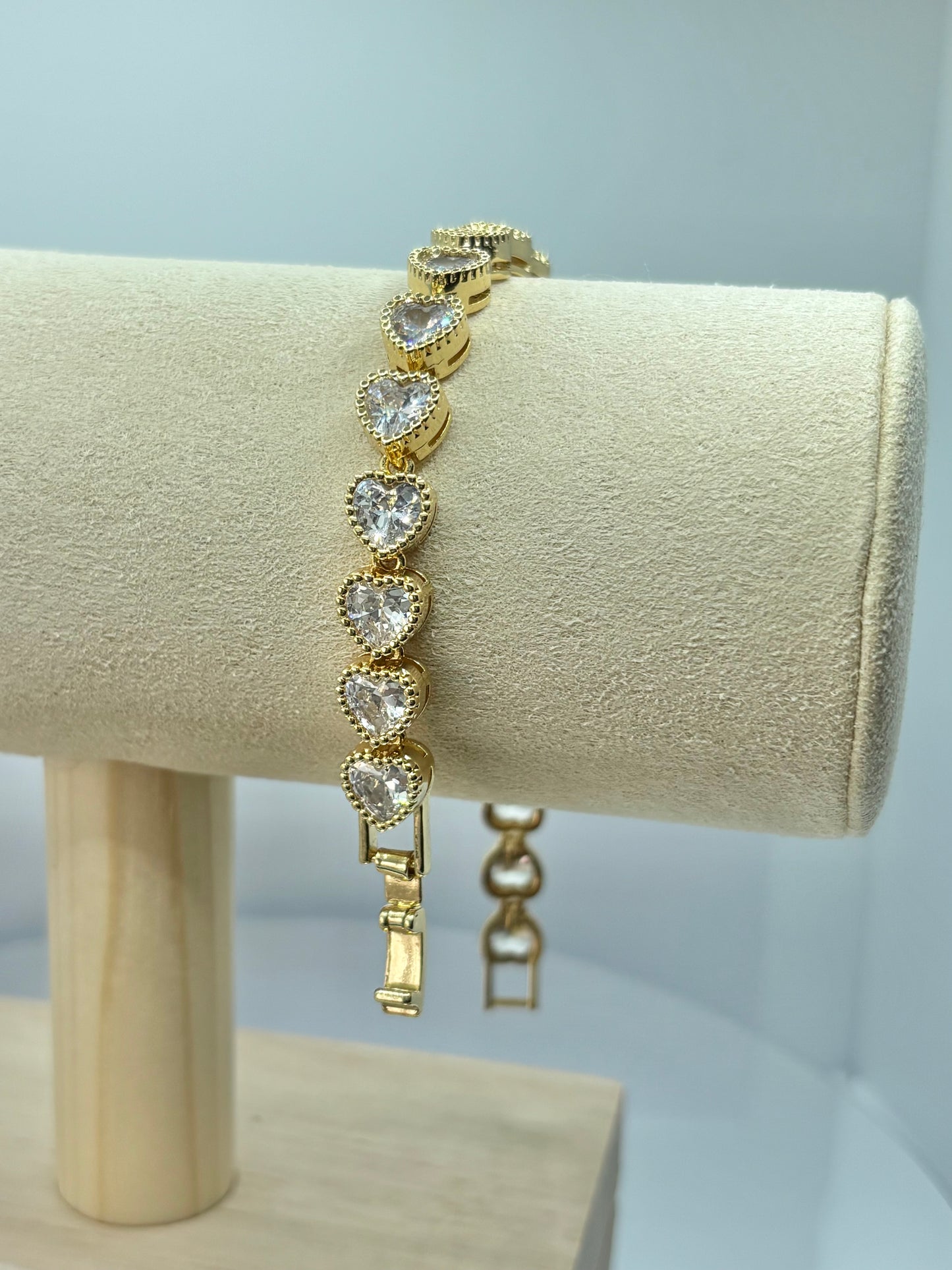 Heart Gold Bracelet